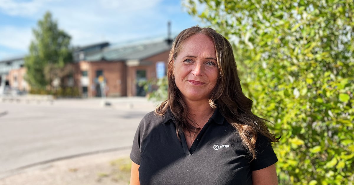 Malin Hammarström, filialchef på CERTEGO i Västerås.